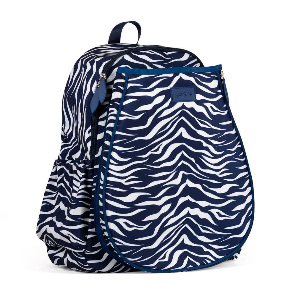 Game On Tennis Backpack Gifts AME AND LULU 265_NAVY_TIGER