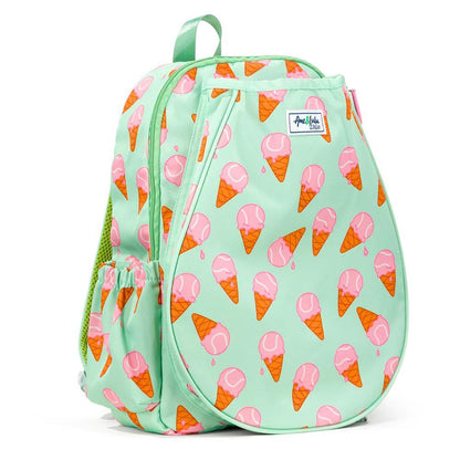 Juniors' Little Love Tennis Backpack Gifts AME AND LULU 276_SWEET_SERVE