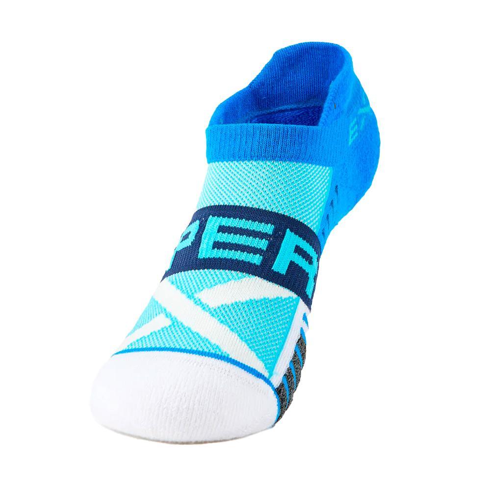 Experia Ultra Light Cushion No Show Tennis Socks Socks THORLO Blue M