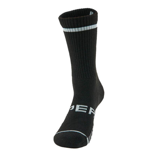 Experia Ultra Light Cushion Crew Tennis Socks Black SOCKS THORLO BLACK M