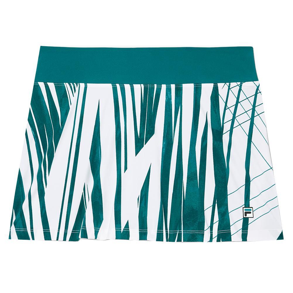 Women`s La Finale A-Line Tennis Skort WOMENS APPAREL FILA Green XS