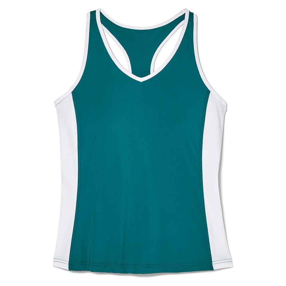 Women`s La Finale Racerback Tennis Tank WOMENS APPAREL FILA Green S