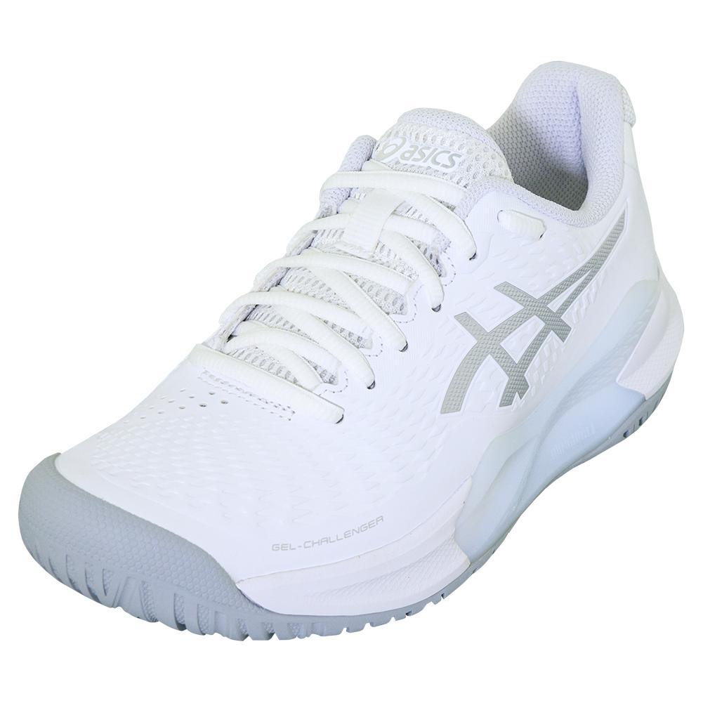Women's Gel-Challenger 14 Tennis Shoes White and Pure Silver Womens Shoes ASICS