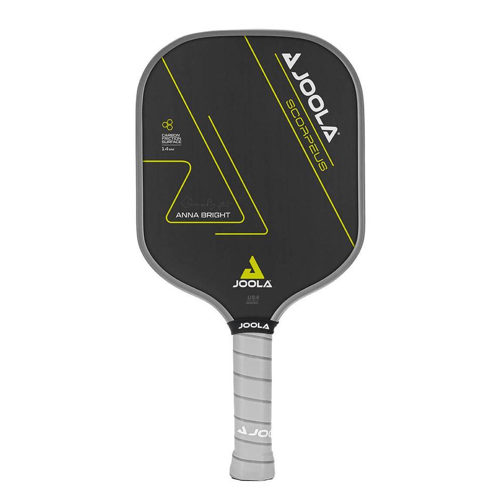 Anna Bright Scorpeus CFS 14mm Pickleball Paddle Pickleball Paddles JOOLA Black