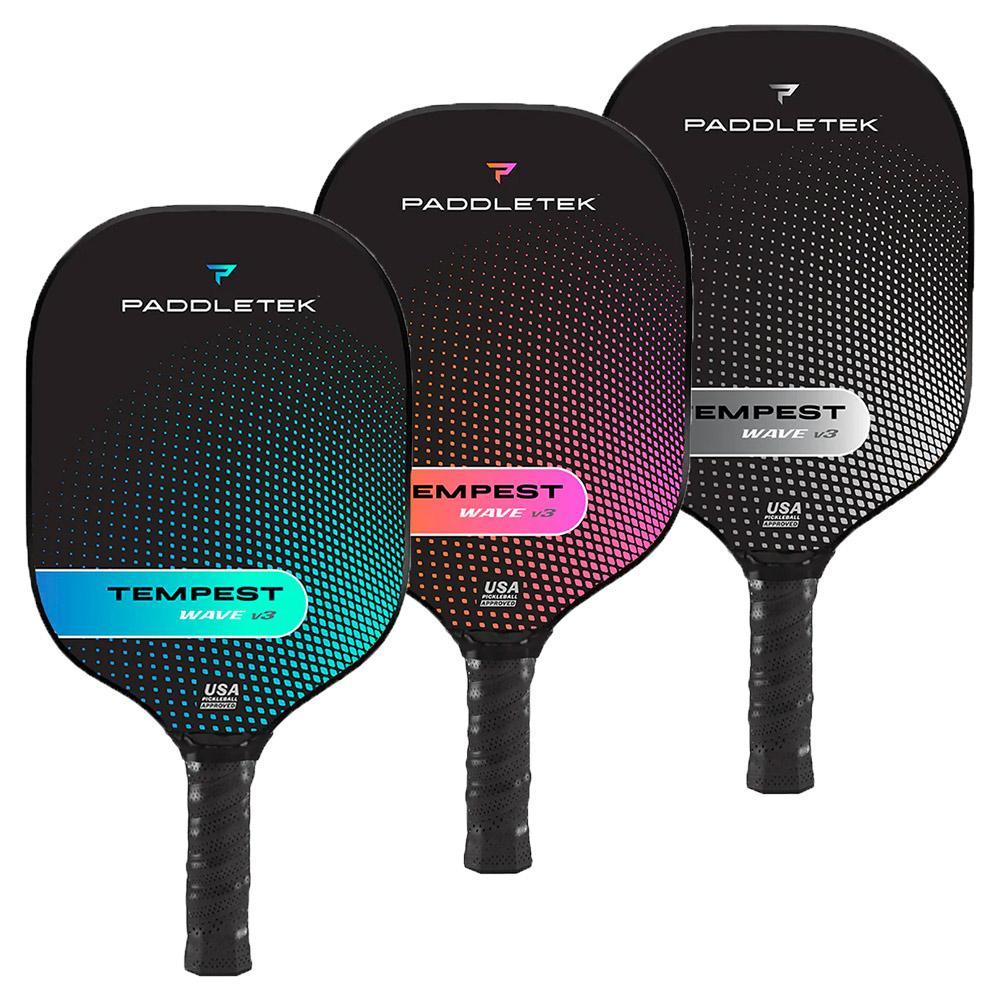 Tempest-Wave V3-Standard Grip Pickleball Paddle Promotions PADDLETEK