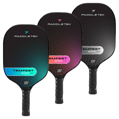 Tempest-Wave V3-Standard Grip Pickleball Paddle Promotions PADDLETEK