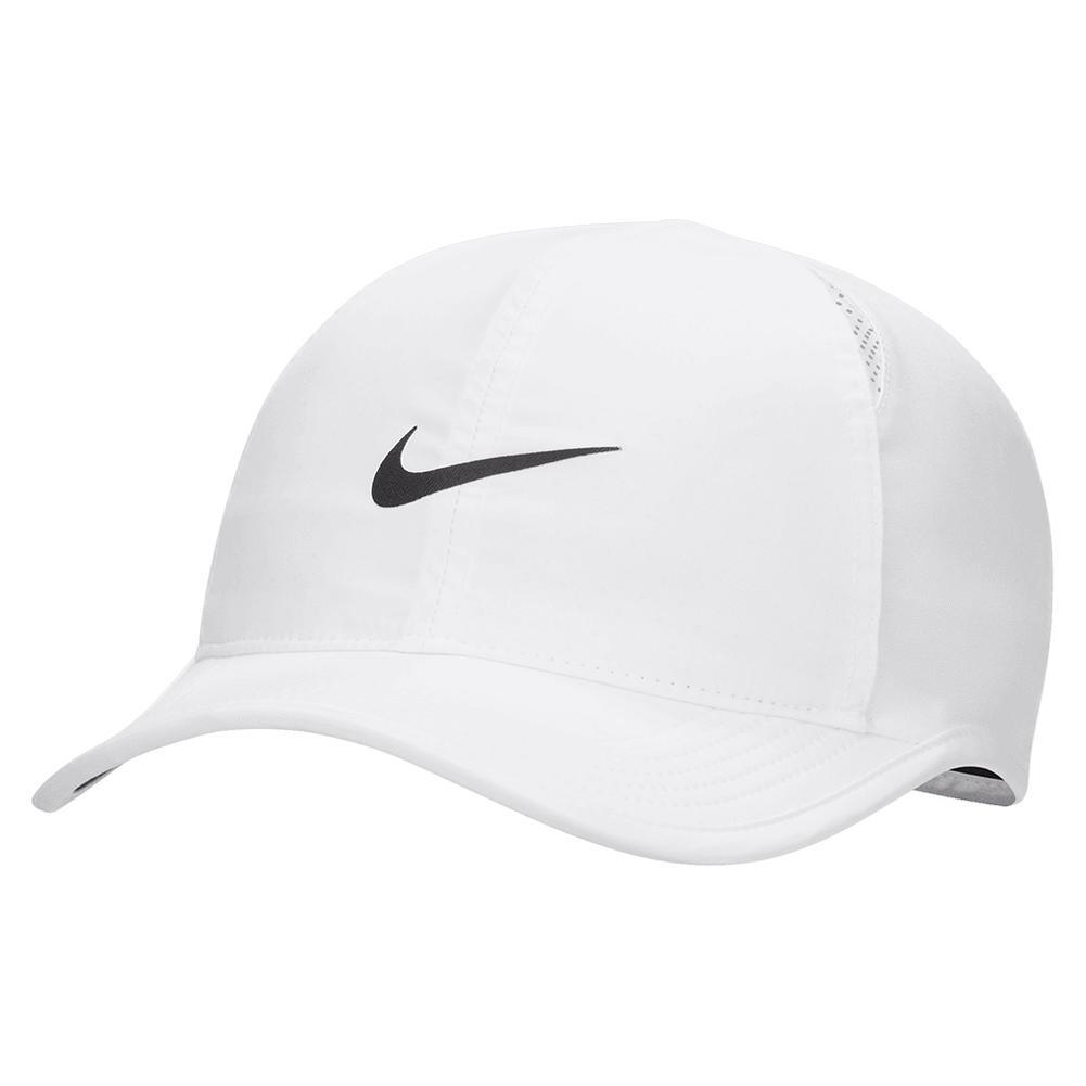 Men`s Dri-Fit Club Unstructured Featherlight Tennis Cap Promotions NIKE White S/M
