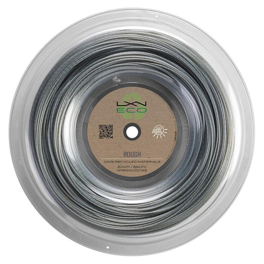 Eco Rough 125 Tennis Reel Strings LUXILON Grey