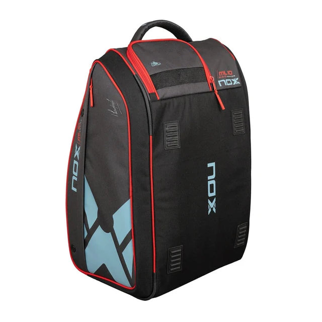 Load image into Gallery viewer, NOX ML10 Competition XL Compact Black/Red 2024 MIGUEL LAMPERTI Padel Bag
