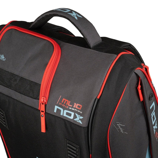 Load image into Gallery viewer, NOX ML10 Competition XL Compact Black/Red 2024 MIGUEL LAMPERTI Padel Bag
