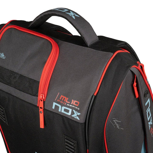 NOX ML10 Competition XL Compact Black/Red 2024 MIGUEL LAMPERTI Padel Bag