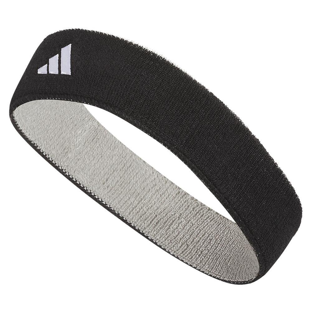 Interval Reversible 2.0 Tennis Headband WOMENS APPAREL ADIDAS 211_BLACK/WHITE