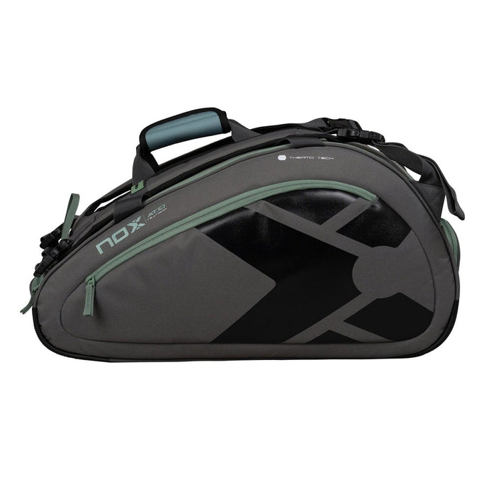 NOX AT10 Team Grey/Green 2024 Padel Bag