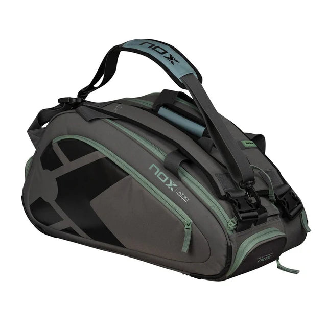 Load image into Gallery viewer, NOX AT10 Team Grey/Green 2024 Padel Bag
