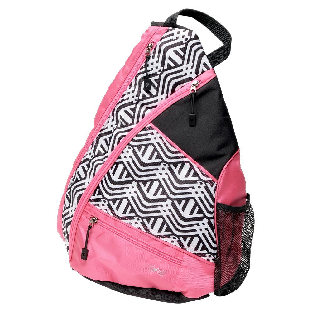 Womens Pickleball Sling Bag PICKLEBALL BAGS AND BACKPACKS GLOVE IT White
