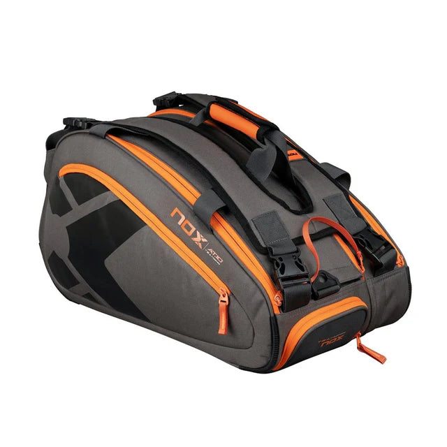 Load image into Gallery viewer, NOX AT10 Team Grey/ Orange 2024 Padel Bag
