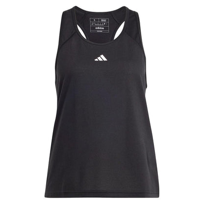 Women's Minimal Essential Branding Tank Black Womens Apparel ADIDAS XS