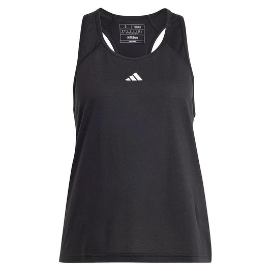 Women's Minimal Essential Branding Tank Black Womens Apparel ADIDAS XS