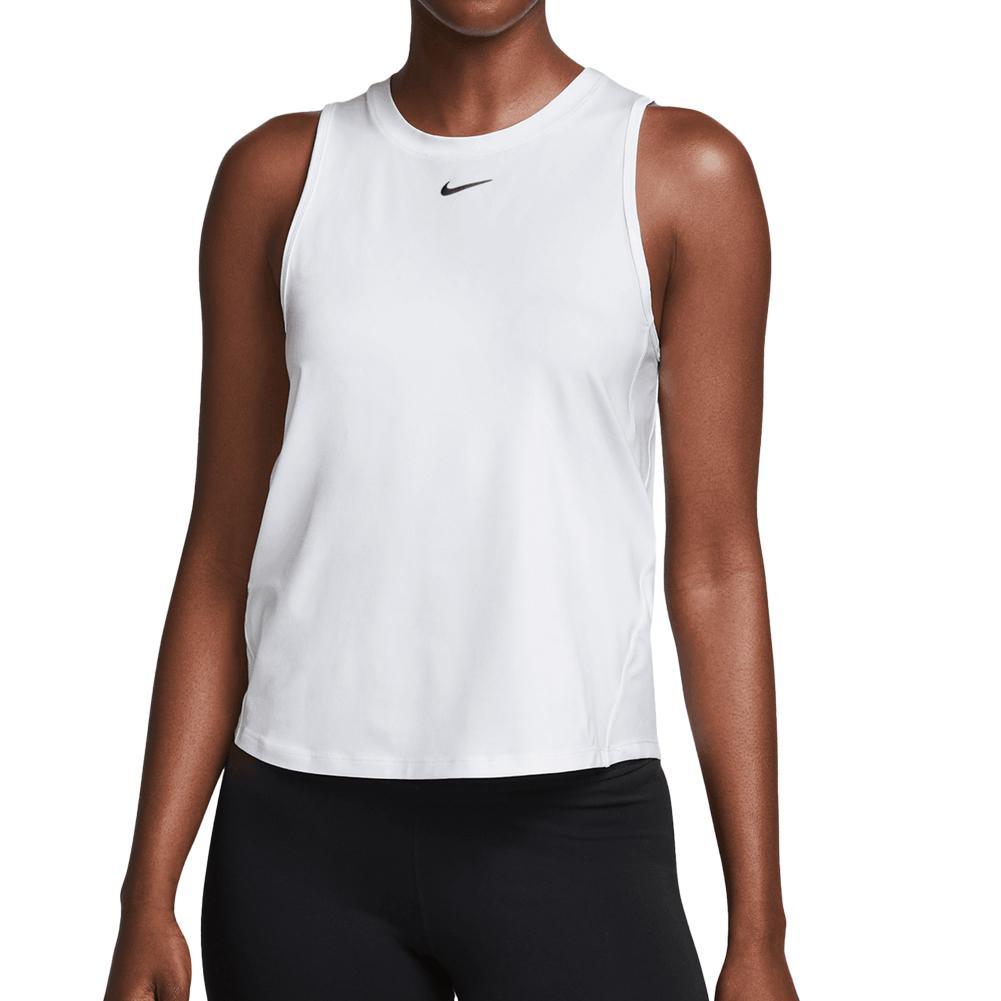 Women's Dri-Fit One Classic Tank Womens Apparel NIKE White XS