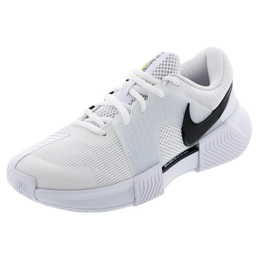 Women's Zoom GP Challenge 1 Tennis Shoes White and Black Womens Shoes NIKE 5