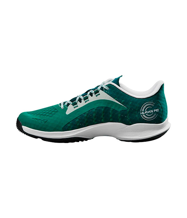 Wilson Hurakn Pro Evergreen/Withe/Black Padel Shoes Zapatillas Wilson 42 2/3