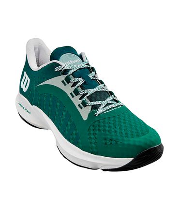 Wilson Hurakn Pro Evergreen/Withe/Black Padel Shoes Zapatillas Wilson 42