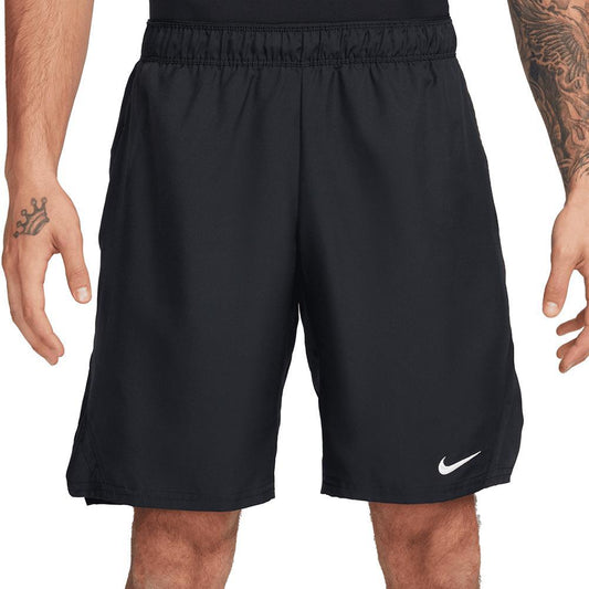 Men`s Dri-Fit Victory 9 Inch Tennis Shorts SUPER SALE NIKE Black/White XS