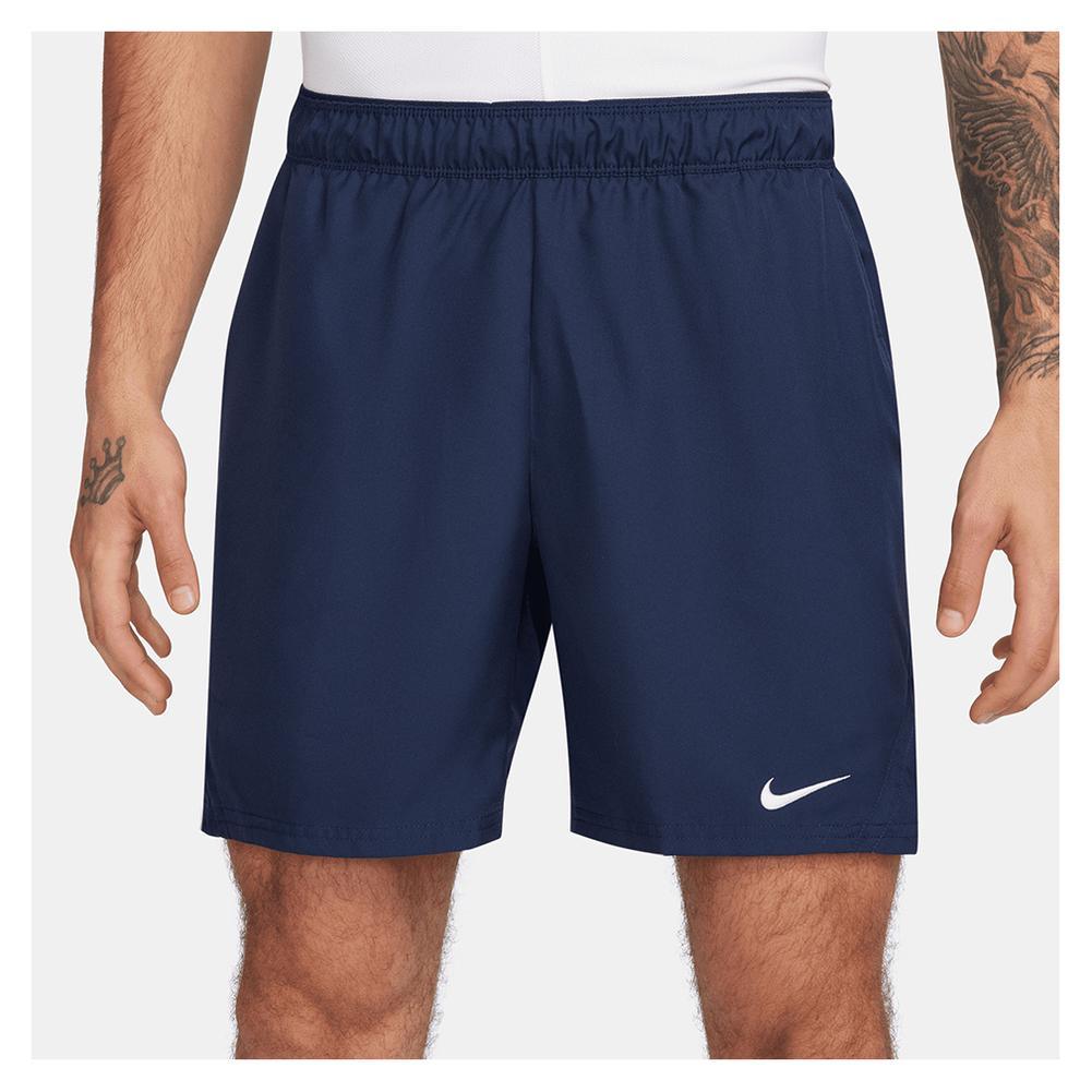 Men's Dri-Fit Victory 7 Inch Tennis Shorts Super Sale NIKE Obsidian/White XS