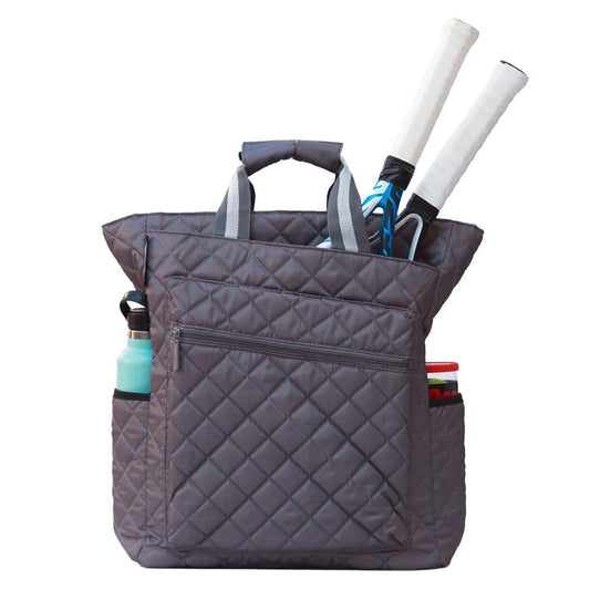 Racquet Backpack Pewter Gifts MAGGIEMATHER Grey