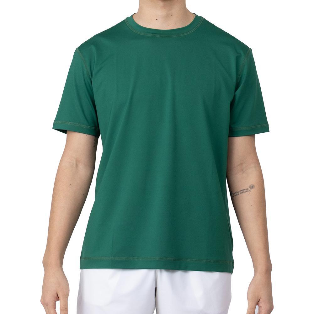 Men`s Short Sleeve Tennis Top MENS TEAM GEAR SOFIBELLA Green S