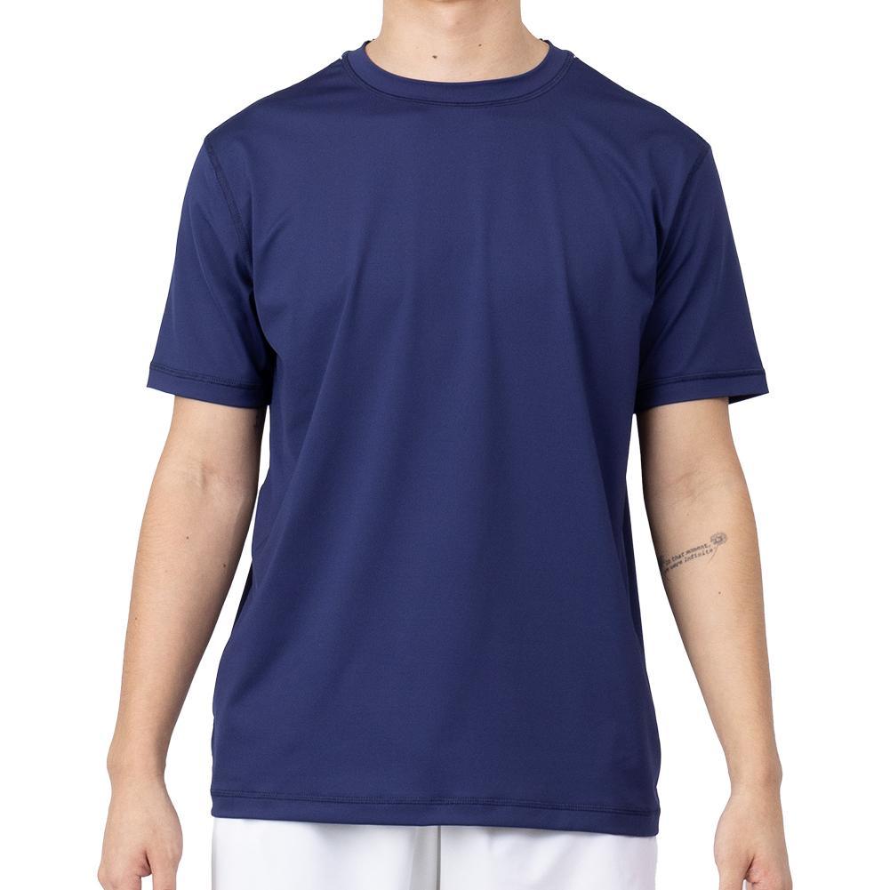 Men`s Short Sleeve Tennis Top MENS TEAM GEAR SOFIBELLA Navy M