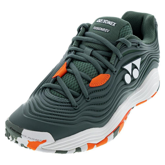 Men's Fusionrev 5 Clay Tennis Shoes Olive Top Tennis Shoes YONEX 6