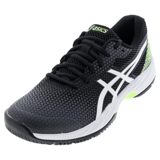 Men's Gel-Game 9 Pickleball Shoes Black and White Shoes ASICS 6 Black