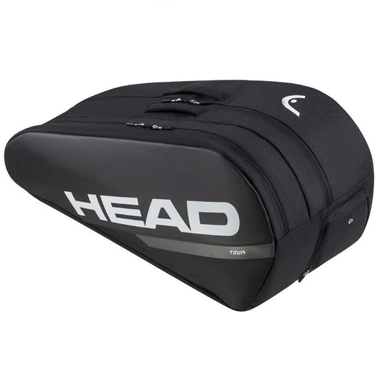 Tour L Tennis Racquet Bag Black and White Bags HEAD Black