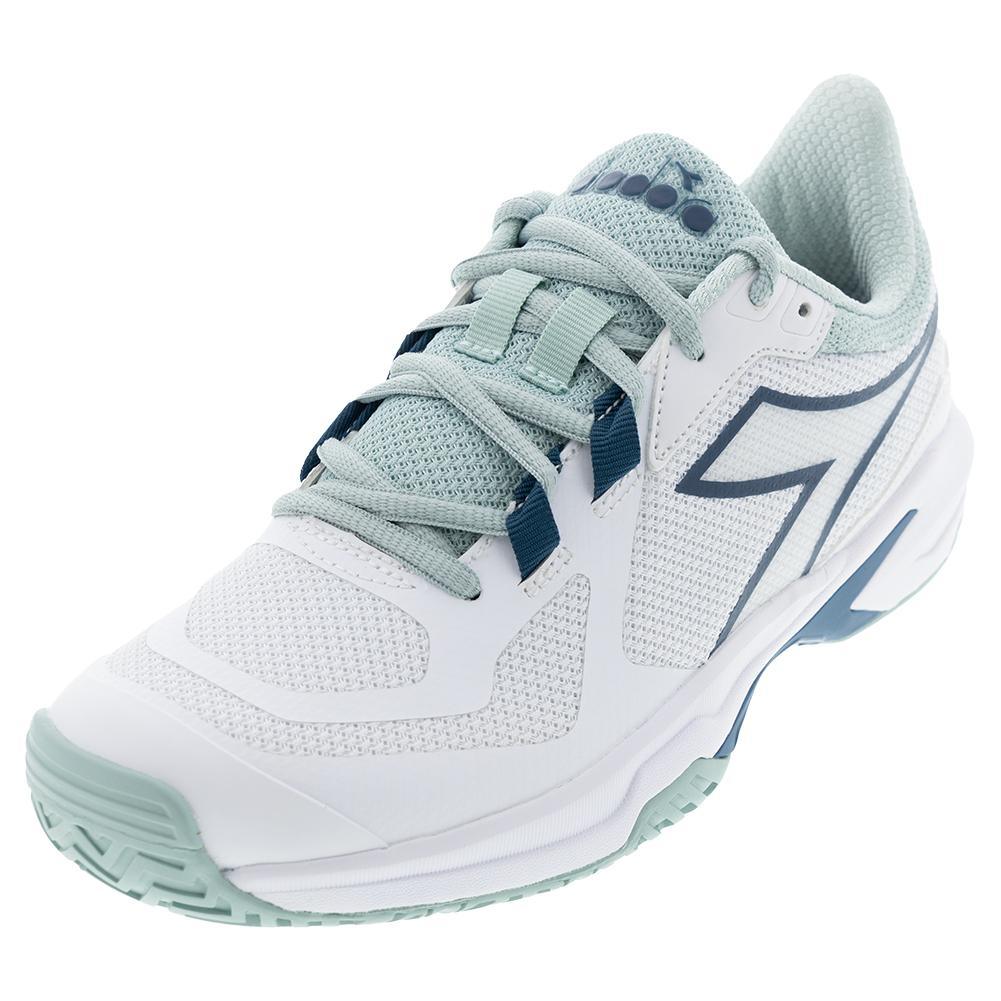 Women's Trofeo 2 AG Pickleball Shoes White and Legion Blue Womens Shoes DIADORA 6