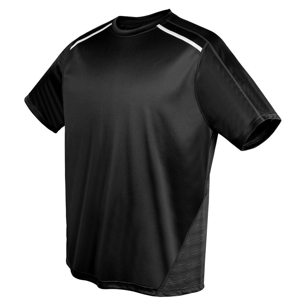 Men's Racer Performance Tennis Crew Mens Team Gear DUC Black S