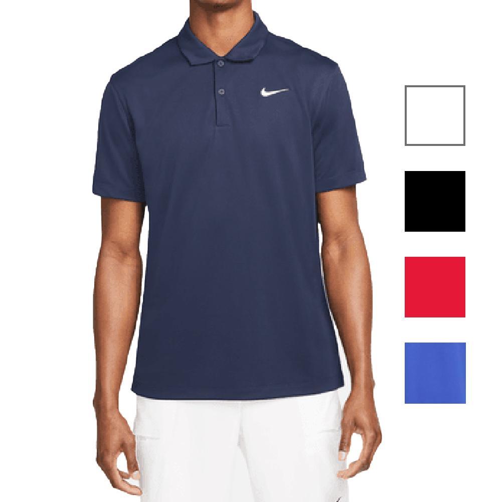 Men's Court Dri-FIT Solid Tennis Polo Mens Team Gear NIKE