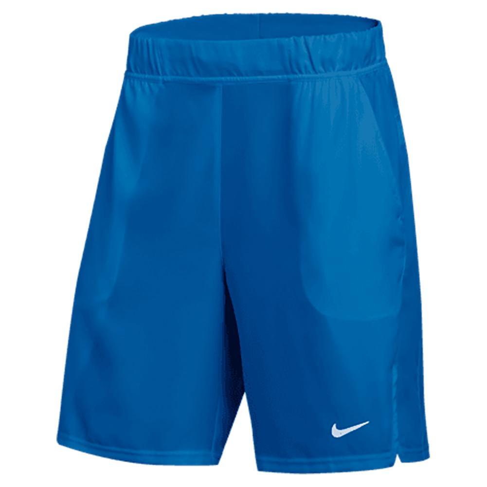 Men`s Court Flext 9 Inch Short Mens Team Gear NIKE Royal 3XLARGE