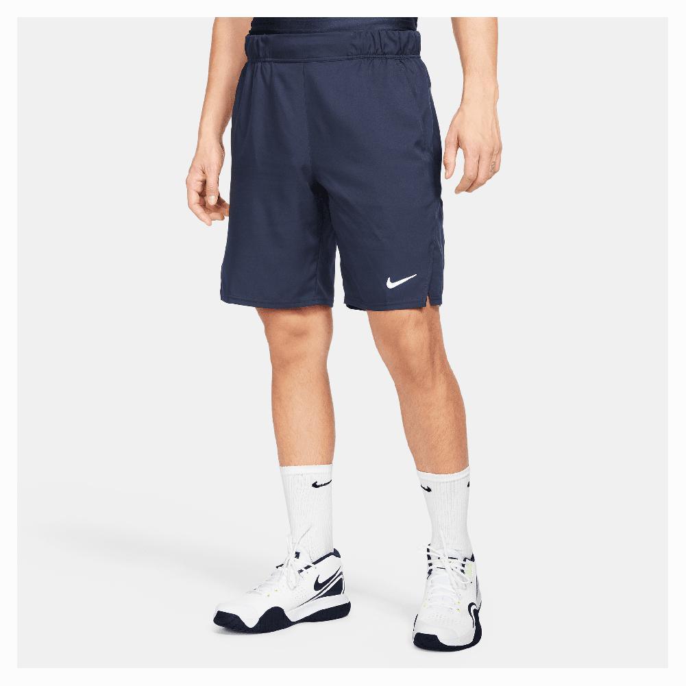 Men's Court Dri-Fit Victory 9 Inch Short Mens Team Gear NIKE Blue XS