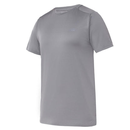 Men's SE Short Sleeve Tennis Top Slategray Promotions NEW BALANCE S