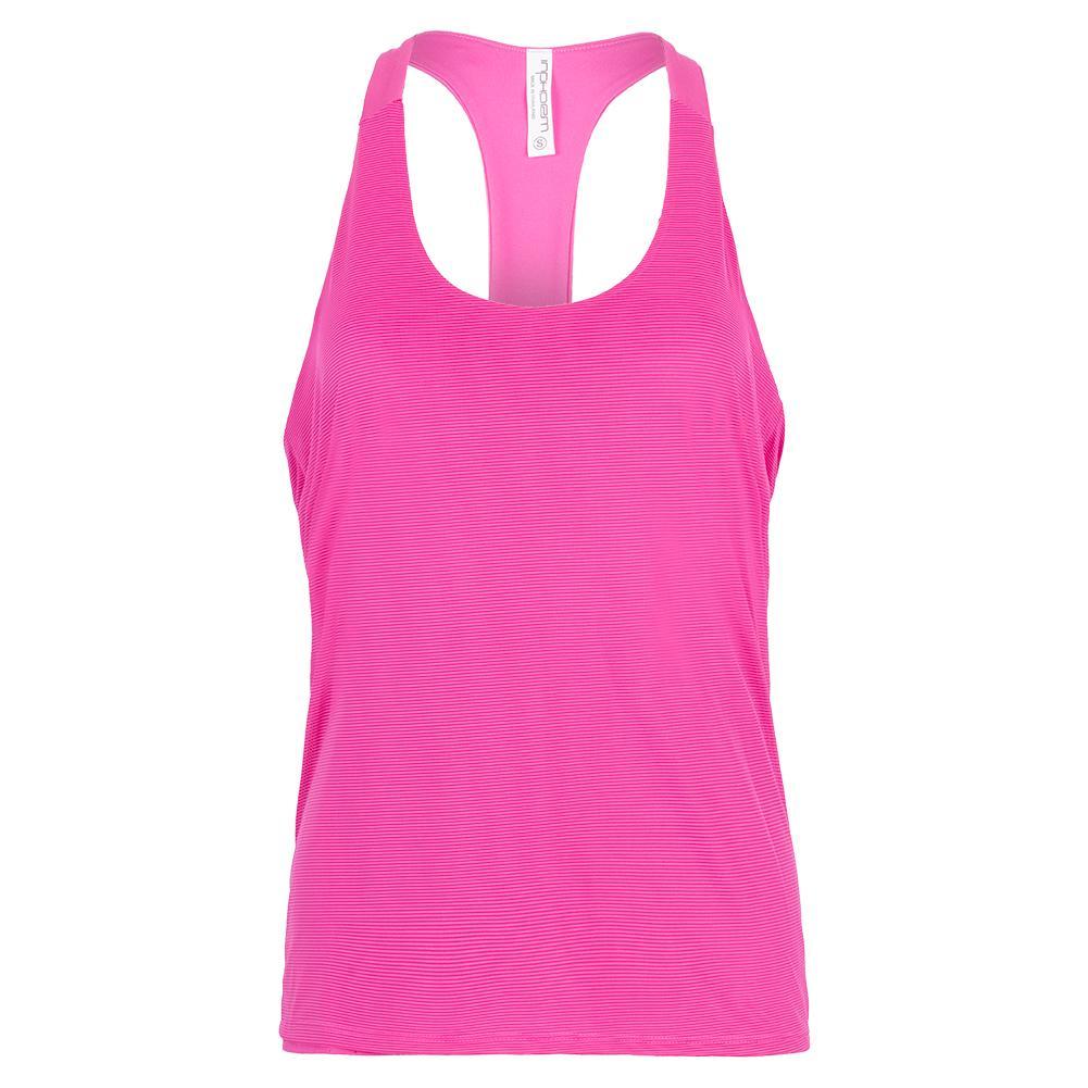 Women's Camila Tennis Tank Raspberry Pink Womens Apparel INPHORM