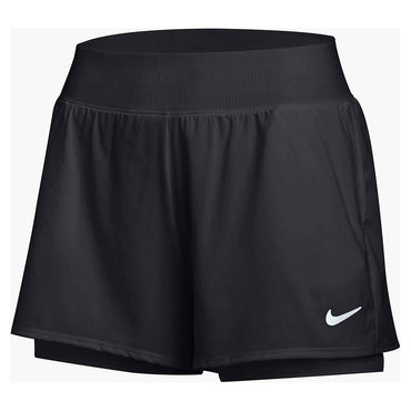 Women's Court Flex Short Womens Team Gear NIKE Black/Anthracite XS