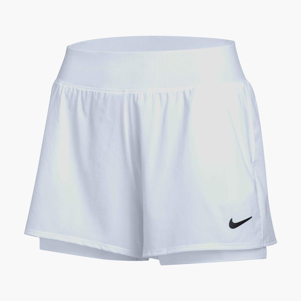 Women's Court Flex Short Womens Team Gear NIKE White/White XS