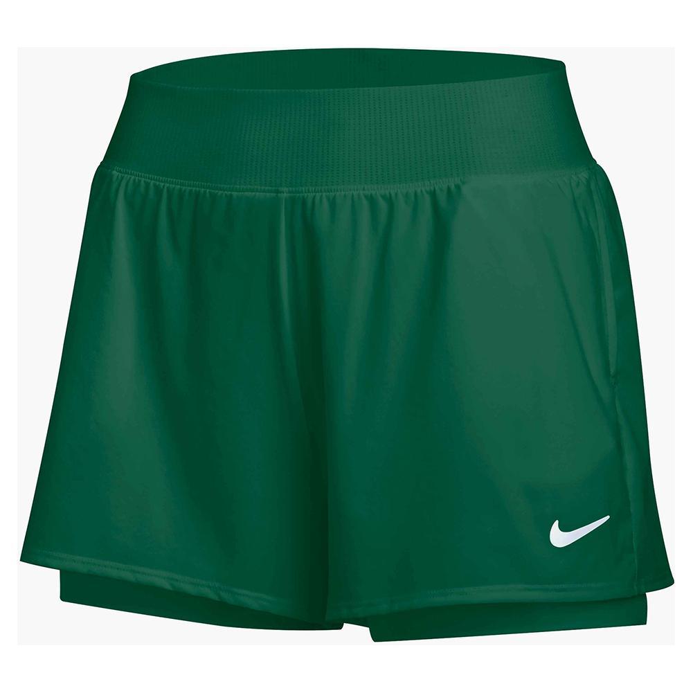 Women's Court Flex Short Womens Team Gear NIKE Green XS