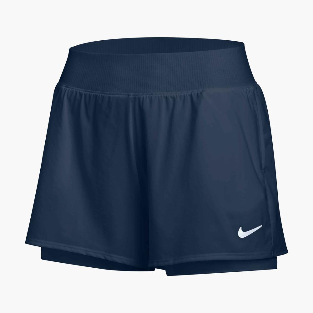 Women's Court Flex Short Womens Team Gear NIKE Navy XS