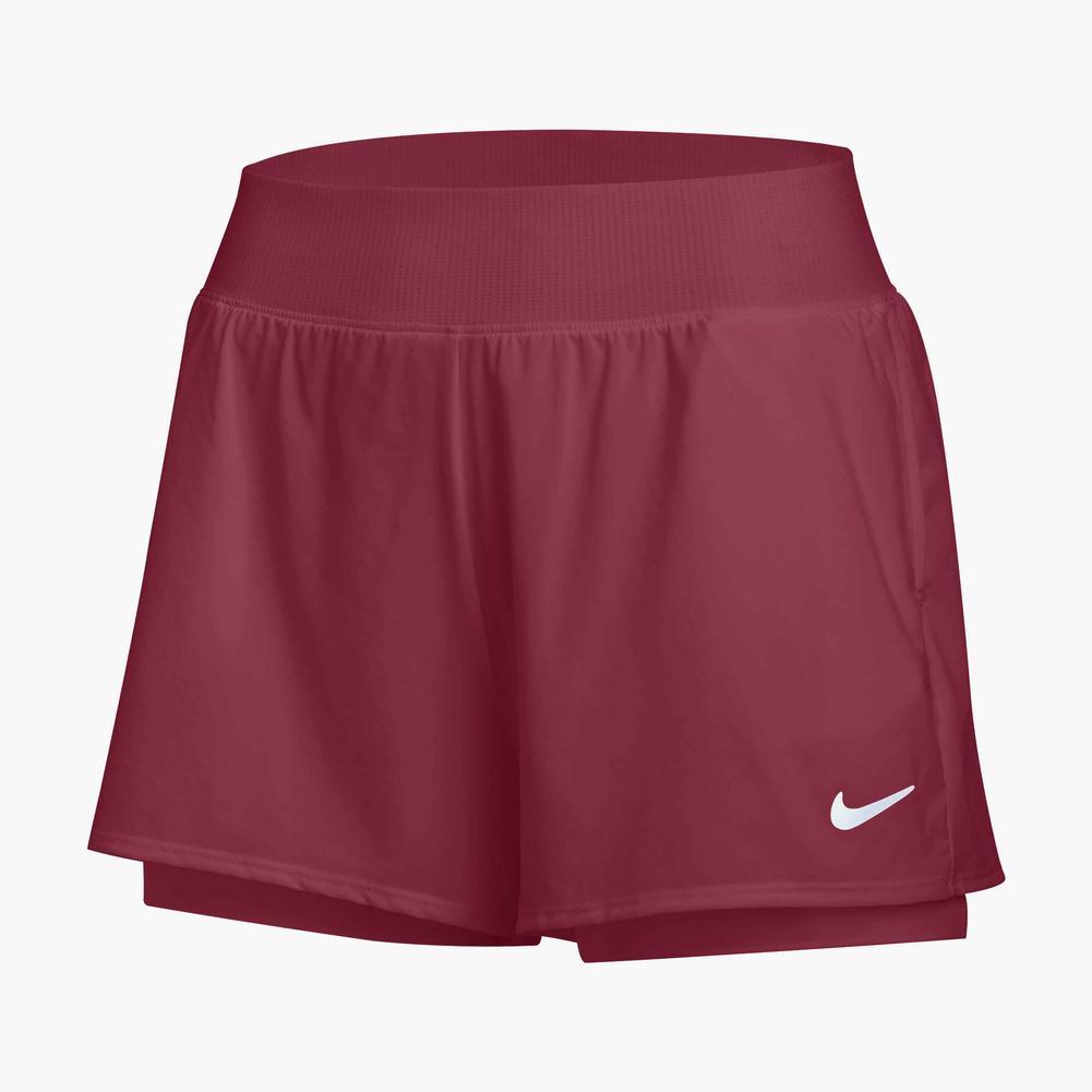 Women's Court Flex Short Womens Team Gear NIKE Cardinal XS