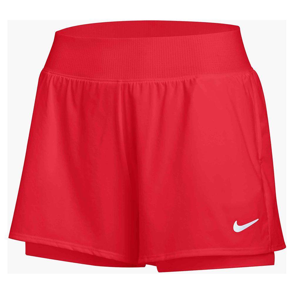 Women's Court Flex Short Womens Team Gear NIKE Scarlet XS