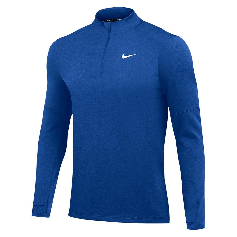 Mens Long Sleeve Training Top Training NIKE Royal S