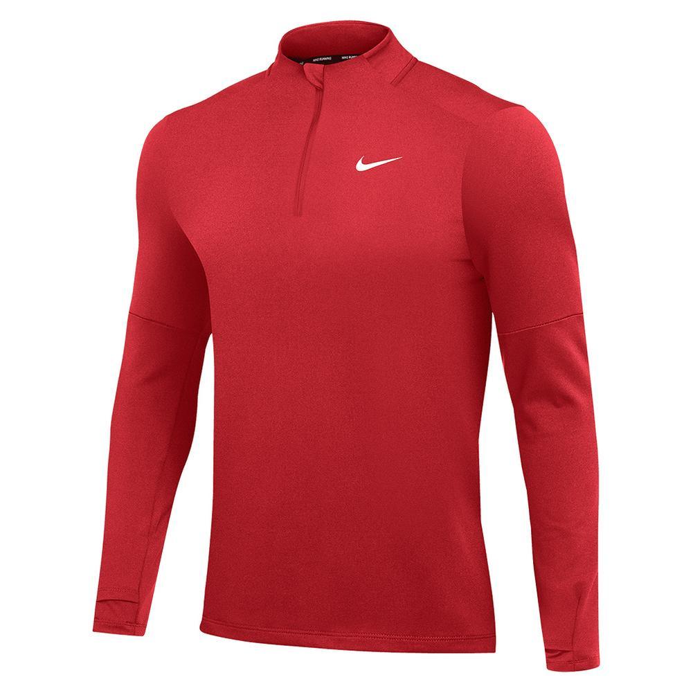 Mens Long Sleeve Training Top Training NIKE Red S