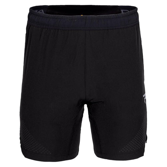 Men`s Elevated Performance Tennis Short PICKLEBALL APPAREL PADDLETEK Black S
